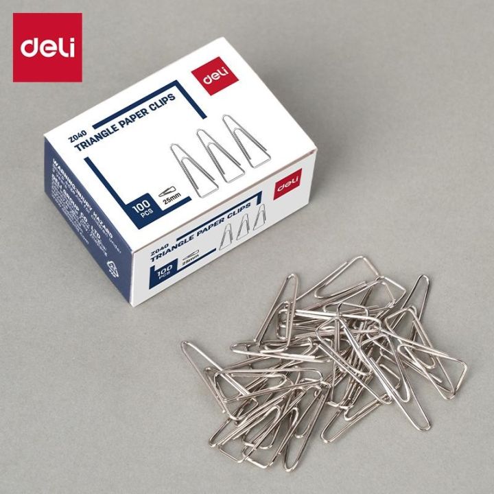 Triangle Paper Clips - 100 pcs