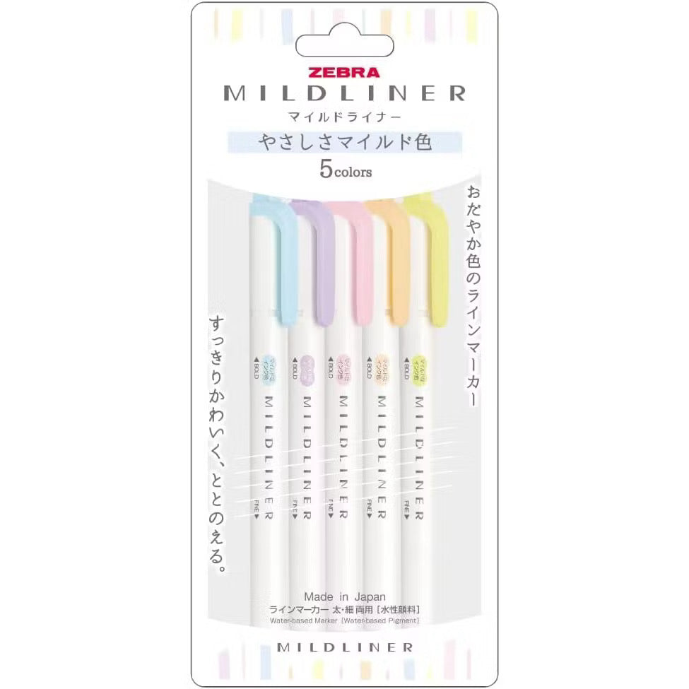 Mildliner Highlighter Set