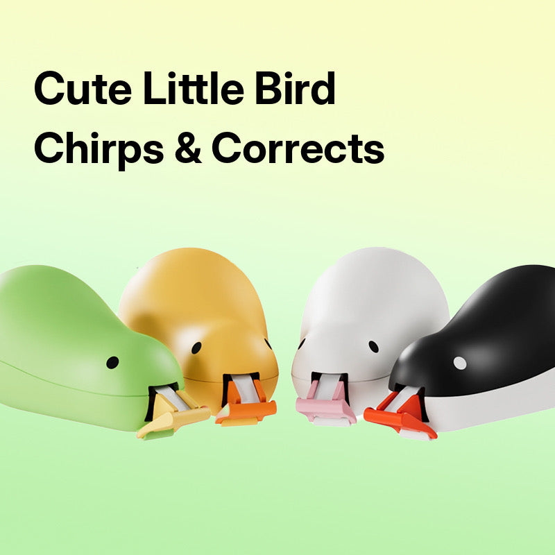 Cute Bird Correction Tape (Refill Included)