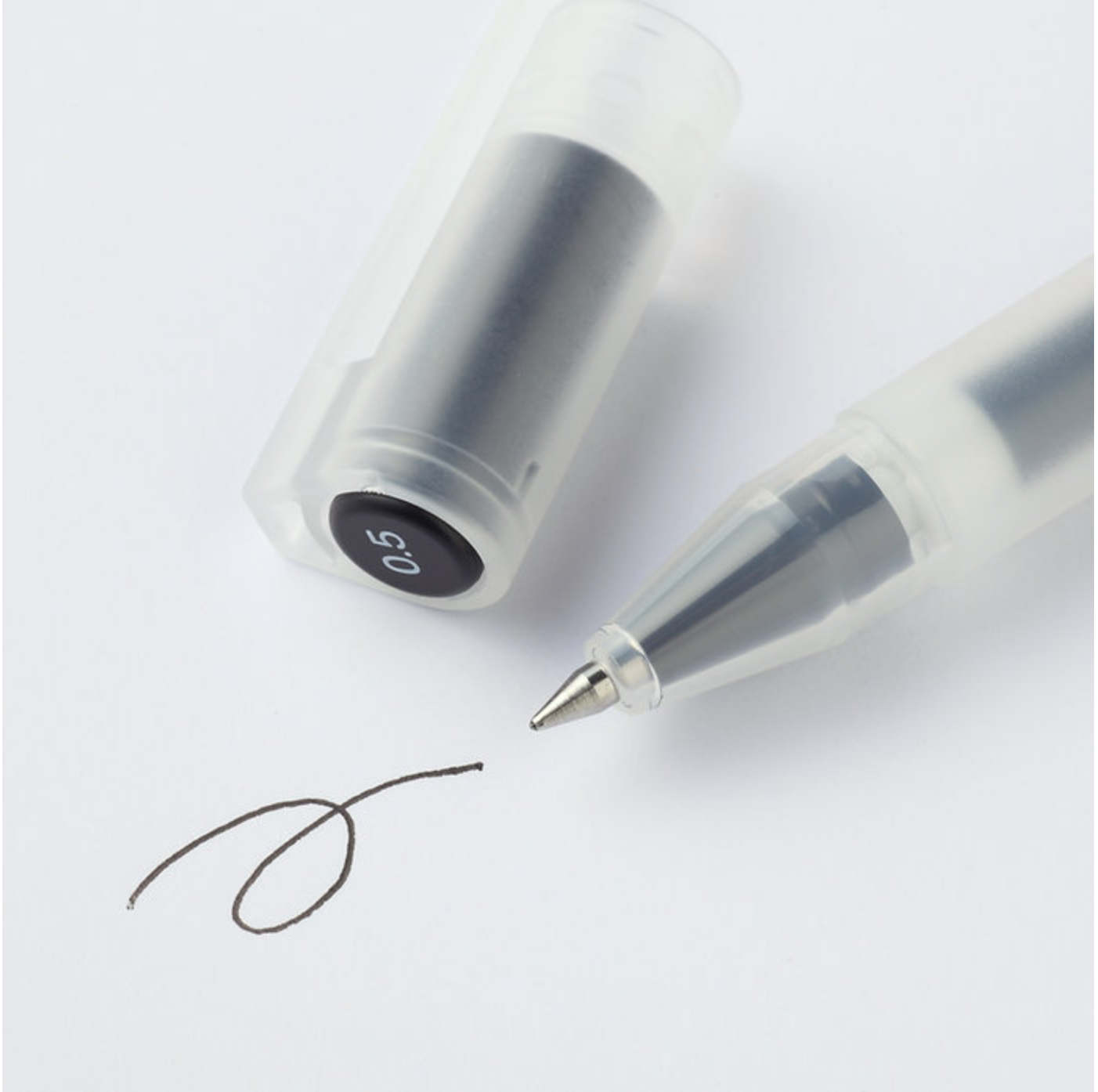 Muji Gel Ink Pen Cap Type