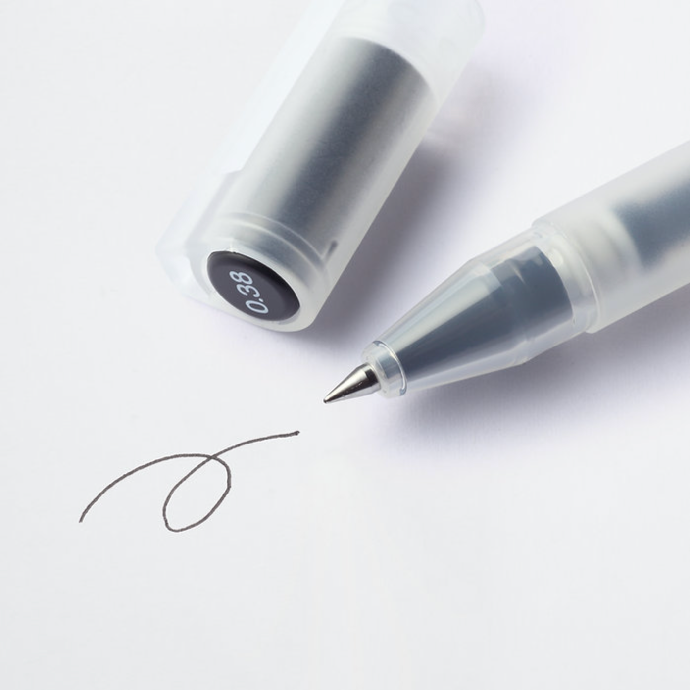 Muji Gel Ink Pen Cap Type